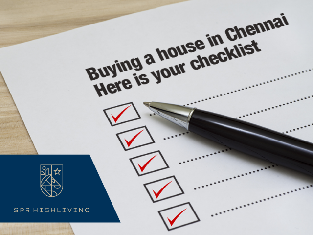 Checklist in buying own house