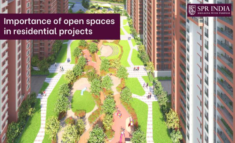 Importance of open spaces in residential projects