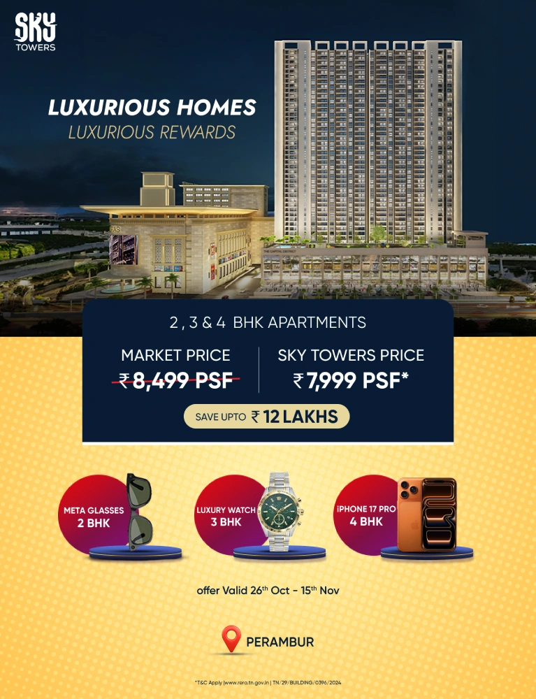 SPR India Highliving Luxury Apartment in Chennai